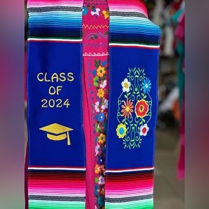 Graduation Class 2024 Mexican sash /stole